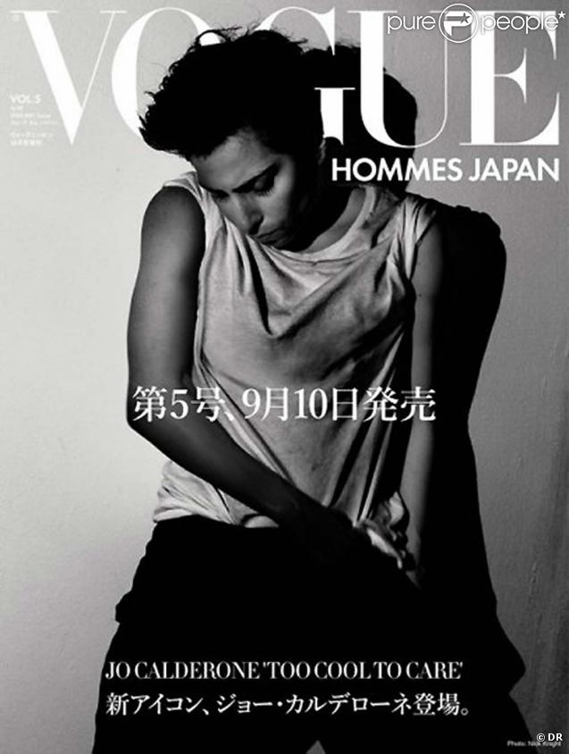 Jo Calderone (Lady Gaga ?) par Nick Knight pour  Vogue Hommes  Japon, septembre 2010