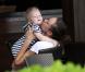 Avec son petit Amadeus et son époux Boris Becker, Sharlely Kerssenberg profite du soleil de Miami, vendredi 3 septembre.