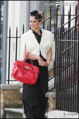 Billie Piper sur le tournage de Journal intime d'une call-girl