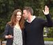 Ben Affleck et l'actrice Rebecca Hall qu'il a dirigée dans The Town à Venise pour la Mostra le 7 septembre 2010