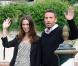 Ben Affleck et l'actrice Rebecca Hall qu'il a dirigée dans The Town à Venise pour la Mostra le 7 septembre 2010