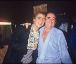 Claude et Alexandre Brasseur en 1993<br />