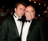 Claude et Alexandre Brasseur aux Molières en 2007<br />