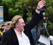 Gérard Depardieu à l'occasion du Festival du Film Asian Pacific, à Vladivostok, en Russie, le 17 septembre 2010.