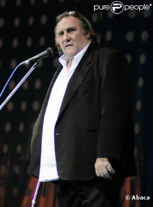 Gérard Depardieu à l'occasion du Festival du Film Asian Pacific, à Vladivostok, en Russie, le 17 septembre 2010.