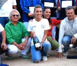 Véronique, Hermine de Clermont-Tonnerre et Miss Calvi 2010 au 3e National Pasquale-Paoli, le 19 septembre 2010. L'Île-Rousse 