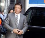 Alec Baldwin à la sortie du show de David Letterman (21 septembre 2010)