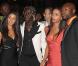 William Gallas et Bacary Sagna avec leurs chéries... aux côtés de la sculpturale Amber Rose !