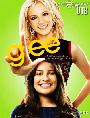 Britney Spears et Lea Michele pour la série Glee