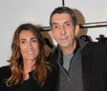 Mademoiselle Agnès et Michel Klein lors de l\'inauguration de la boutique de Michel Klein au 9 rue Jacob dans le 6e arrondissement de Paris le 30 septembre 2010