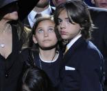 Paris, Prince et Blanket réunis aux funérailles de leur père