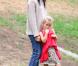 Jennifer Garner et Seraphina assistent au match de foot de Violet (2 octobre 2010 à Brentwood)