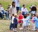 Jennifer Garner et Seraphina assistent au match de foot de Violet (2  octobre 2010 à Brentwood)