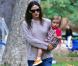 Jennifer Garner et Seraphina assistent au match de foot de Violet (2  octobre 2010 à Brentwood)