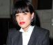 Lily Allen lors du défilé Givenchy à Paris le 3/10/10  