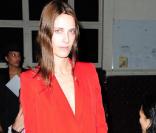 Vanessa Traina lors du défilé Givenchy à Paris