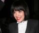 Lily Allen lors du défilé Givenchy à Paris