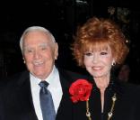 Ernest Borgnine et sa femme lors de la projection de Red à New York le 3 octobre 2010
