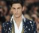 Baptiste Giabiconi lors du défilé Chanel P/E 2011 au Grand Palais. Le 5 octobre 2010