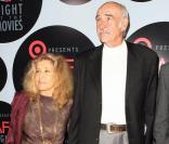 Sean Connery et son épouse Micheline en 2008 à Hollywood<br />
