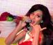 Katy Perry en concert à Vienne en Autriche, le 6 octobre 2010