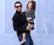 Hugh Jackman et sa fille Ava à New York. 10 octobre 2010