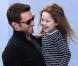 Hugh Jackman et sa fille Ava à New York. 10 octobre 2010