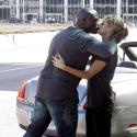 Heidi Klum et Seal : Baiser fougueux avant de se quitter...