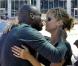 Heidi Klum et Seal se quittent à l'aéroport de Los Angeles. Septembre 2010