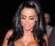 Katie Price lors du combat qui oppose son mari Alex Reid face à Tom Watson, à l'occasion du BAMMA 4, à Birmingham, le 25 septembre 2010