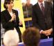 Rachida Dati reçoit Bertrand Delanoë dans son VII eme arrondissement le 14 octobre.