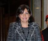 Anne Hidalgo lors du 18e Gala de l'Espoir au théâtre des Champs-Elysées à Paris le 18 octobre 2010