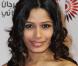Freida Pinto à l'occasion de la présentation de Miral , dans le cadre du Festival International du Film d'Abu Dhabi, aux Emirats Arabes Unis, le 21 octobre 2010.