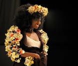 Inna Modja a défilé lors du Salon du Chocolat le 27 octobre 2010 à Paris