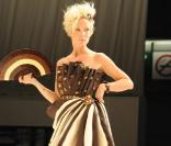 Rebecca Hampton a défilé lors du Salon du Chocolat le 27 octobre 2010 à Paris