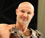 Frank Leboeuf a défilé lors du Salon du Chocolat le 27 octobre 2010 à Paris