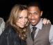 La chanteuse Mariah Carey et son mari Nick Cannon