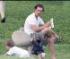 Matthew McConaughey et sa femme Camila Alves ont passé l'après-midi dans un parc à Austin avec leurs deux enfants Vida et Levi le 24 octobre 2010