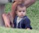 Matthew McConaughey et sa femme Camila Alves ont passé l'après-midi dans un parc à Austin avec leurs deux enfants Vida et Levi le 24 octobre 2010