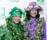 Le designer Michael Kors et son petit ami au 15ème Bette Midler Gala à New York