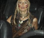 Rachel Zoé se rend à la soirée organisée par Kate Hudson à l'occasion d'Halloween, le 30 octobre 2010