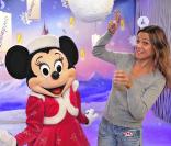Sandrine Quétier lors de l'avant première mondiale du nouveau dessin animé de Disney, Raiponce, le 6 novembre 2010 à Paris