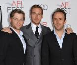 Mike Vogel, Ryan Gosling et Derek Cianfrance lors de la projection de Blue Valentine lors de l'AFI Fest de Los Angeles le 6 novembre 2010