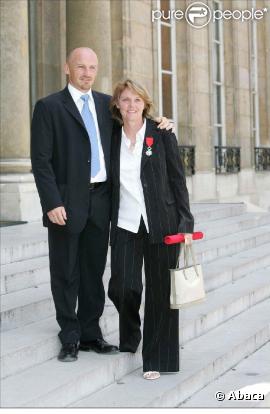 Nathalie Tauziat et son compagnon 