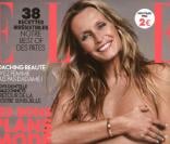 Estelle Lefébure en couverture du ELLE France