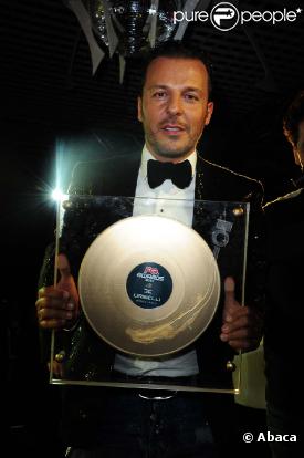 2e édition des FG Awards, à Monaco, le 11 novembre 2010 : Jean-Roch