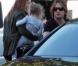 Nicole Kidman, Keith Urban et leur petite Sunday Rose (6 novembre 2010 à Los Angeles)