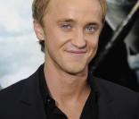 Tom Felton lors de la première new-yorkaise de Harry Potter le 15 novembre 2010.