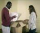 Zazie et Omar Sy dans  Être et avoir , un clip réalisé par Jean-Marie Antonini, novembre 2010