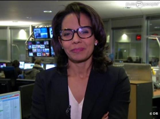 Audrey Pulvar, dans un message vidéo adressé aux téléspectateurs d'i>TELE.